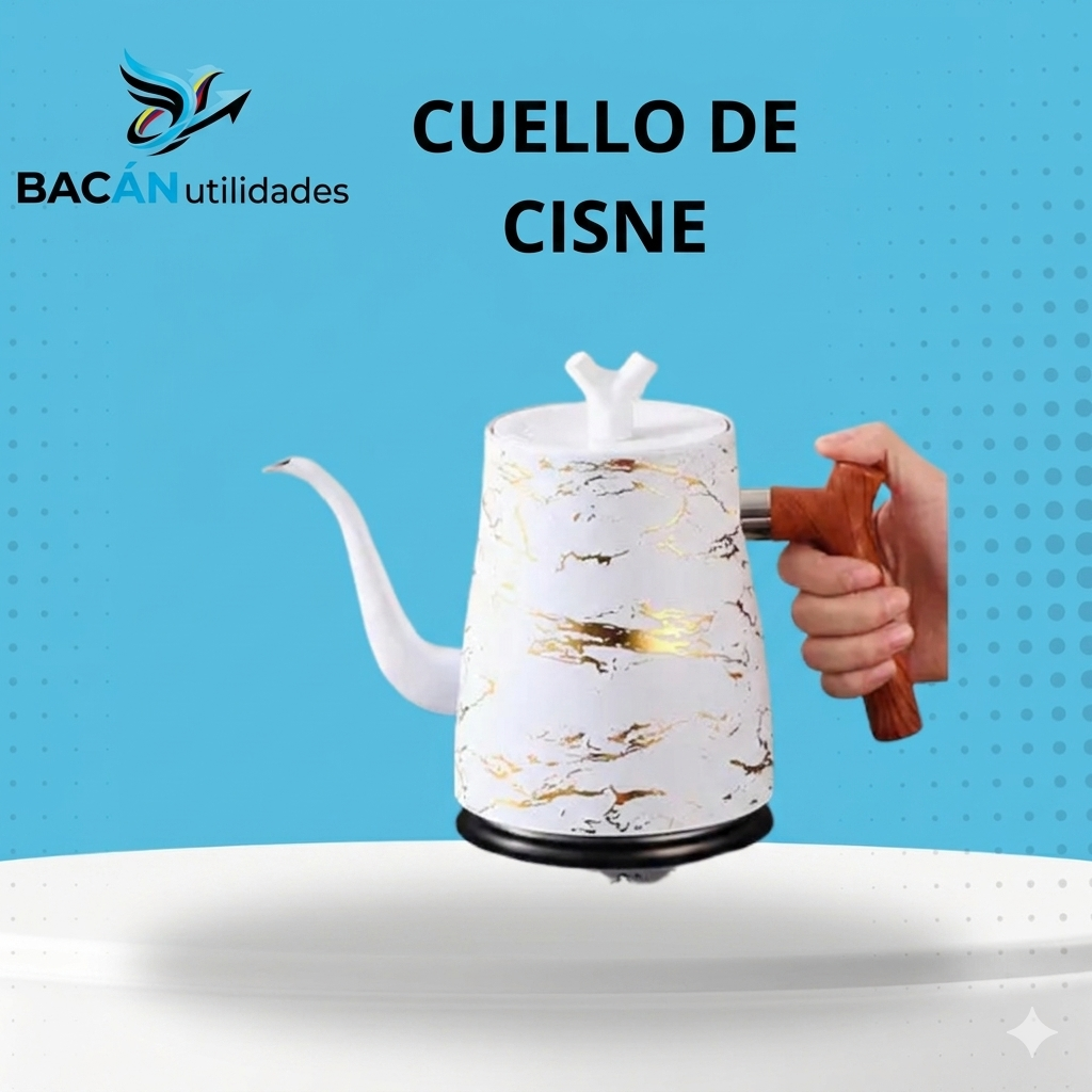 Tetera Profesional para el Tintico Perfecto - Cuello de Cisne